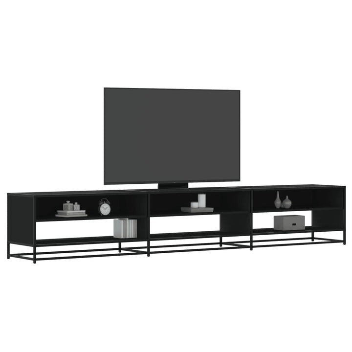 Tv-Schrank Braun Eichen-Optik 180X40X46 Cm Holzwerkstoff