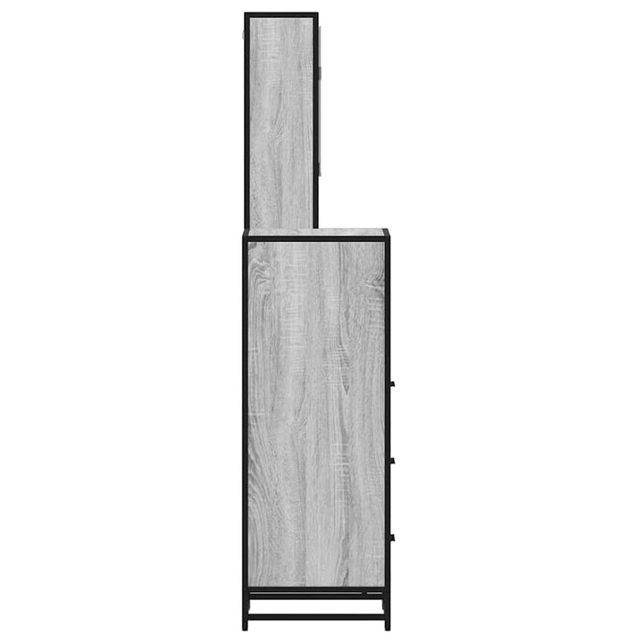 3-Tlg. Badmöbel-Set Holzwerkstoff