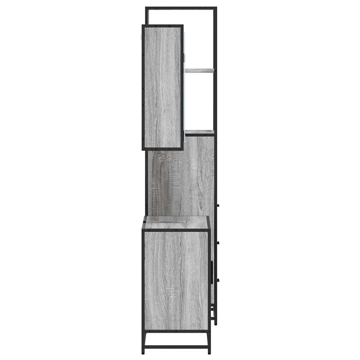 3-Tlg. Badmöbel-Set Holzwerkstoff