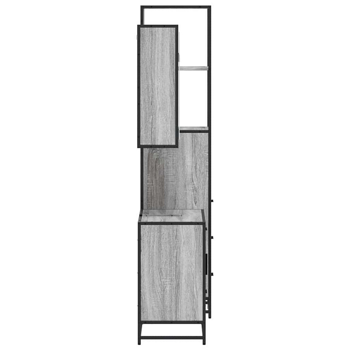 3-Tlg. Badmöbel-Set Holzwerkstoff