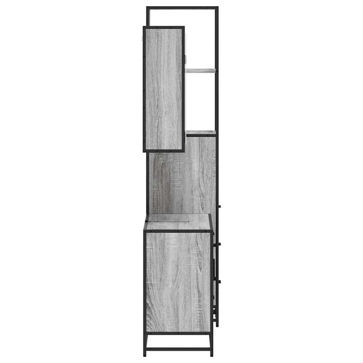 3-Tlg. Badmöbel-Set Holzwerkstoff