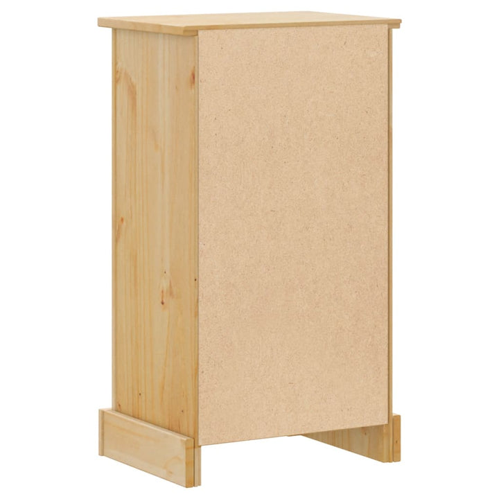 Badschrank Corona 45X33X80 Cm Massivholz Kiefer