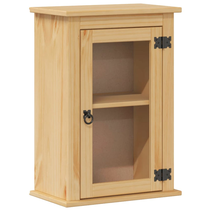 Bad-Wandschrank Corona 45X27X64,5 Cm Massivholz Kiefer