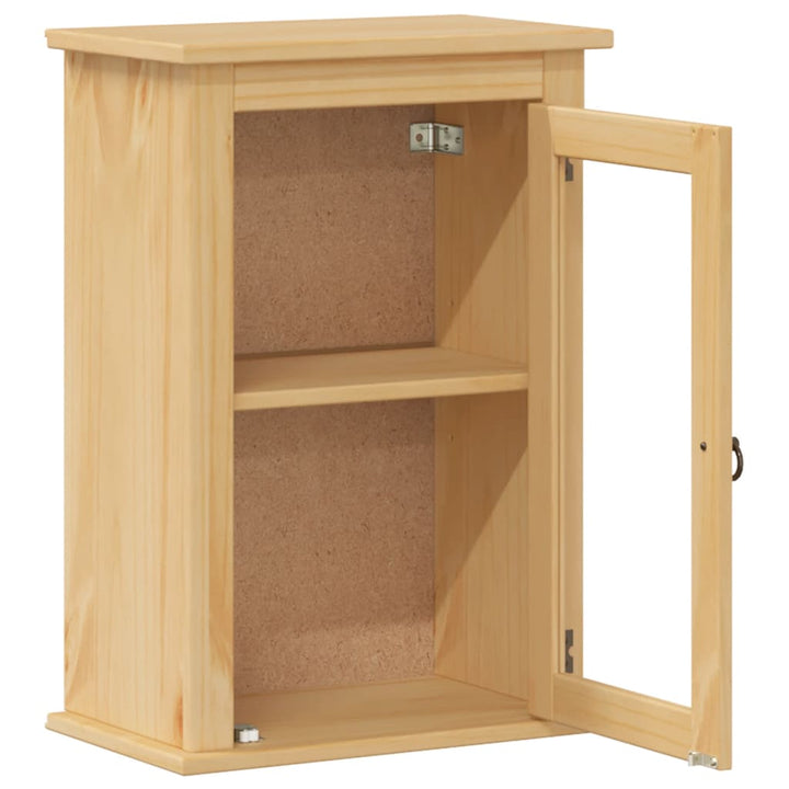 Bad-Wandschrank Corona 45X27X64,5 Cm Massivholz Kiefer