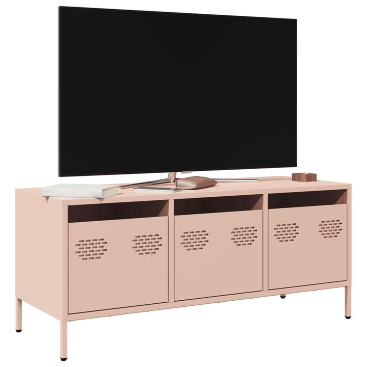 Tv-Schrank 68X39X43,5 Cm Kaltgewalzter Stahl