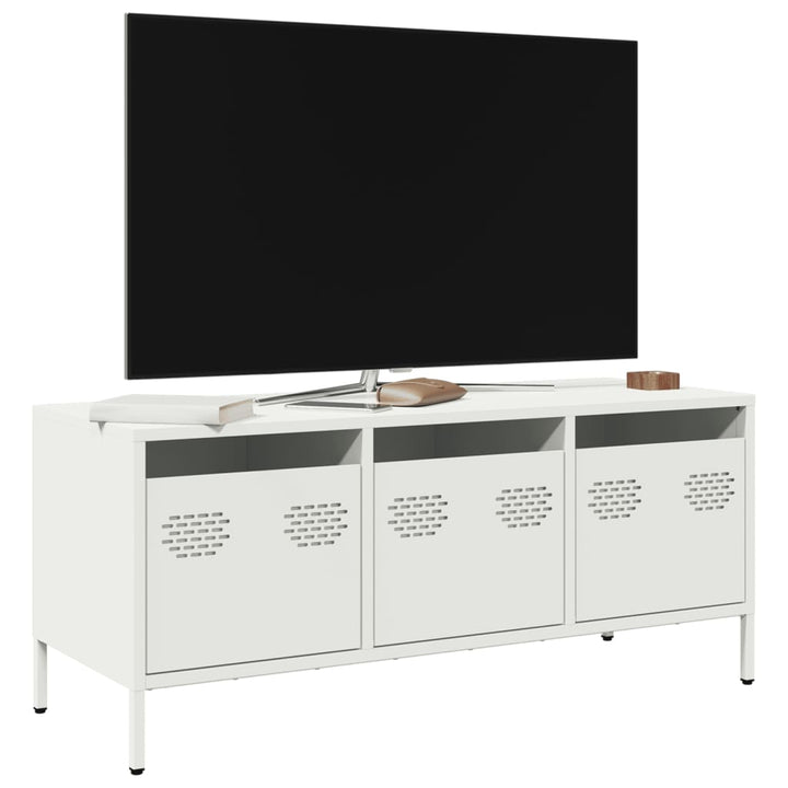 Tv-Schrank 68X39X43,5 Cm Kaltgewalzter Stahl