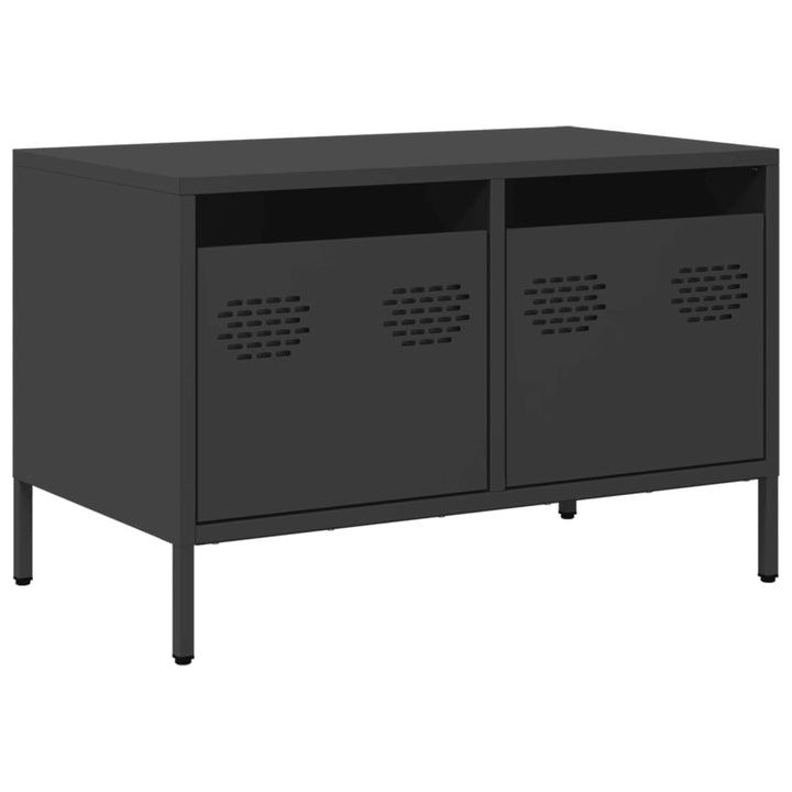 Tv-Schrank 68X39X43,5 Cm Kaltgewalzter Stahl