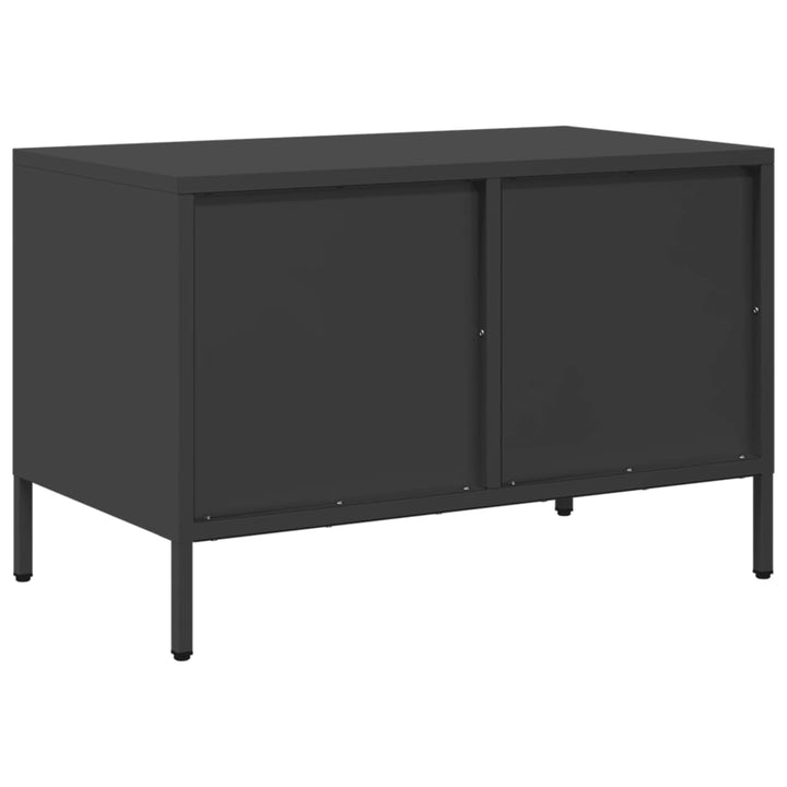 Tv-Schrank 68X39X43,5 Cm Kaltgewalzter Stahl