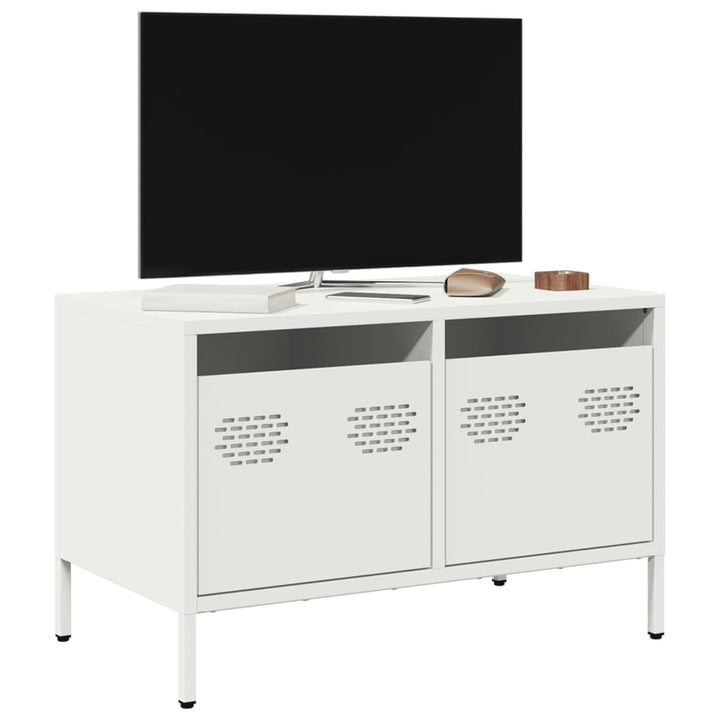 Tv-Schrank 68X39X43,5 Cm Kaltgewalzter Stahl