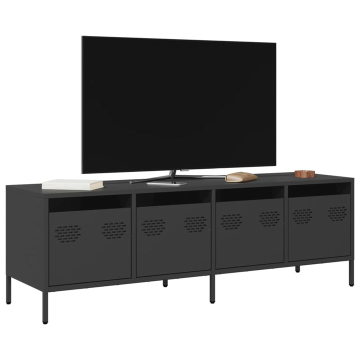 Tv-Schrank 135X39X43,5 Cm Kaltgewalzter Stahl