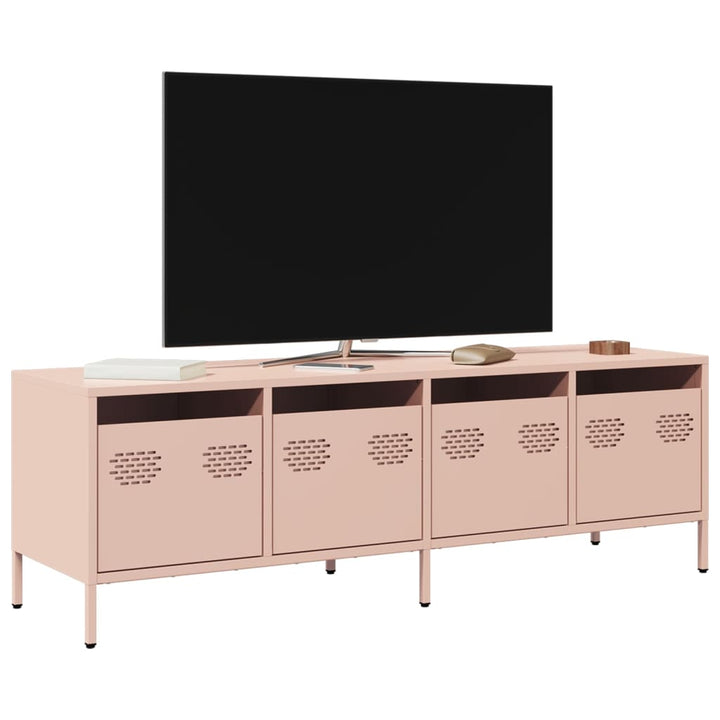 Tv-Schrank 135X39X43,5 Cm Kaltgewalzter Stahl