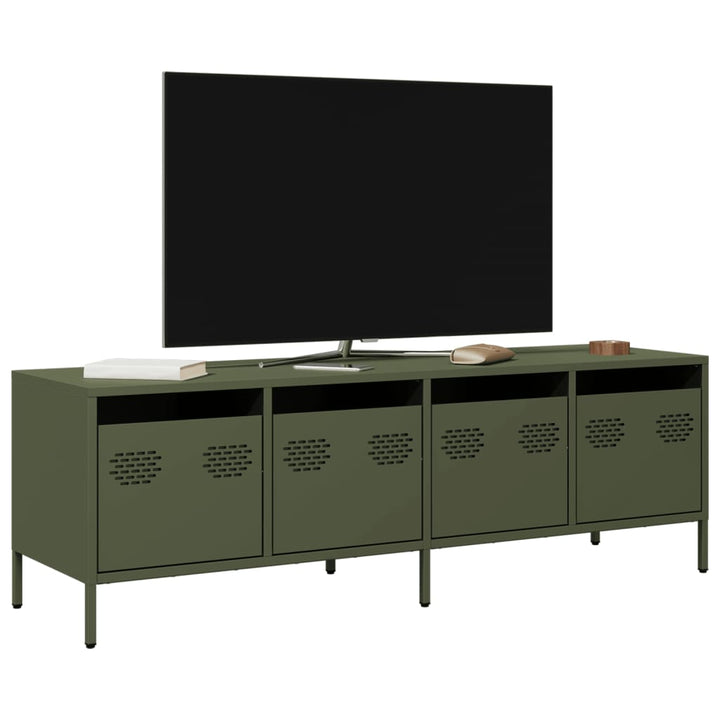 Tv-Schrank 135X39X43,5 Cm Kaltgewalzter Stahl