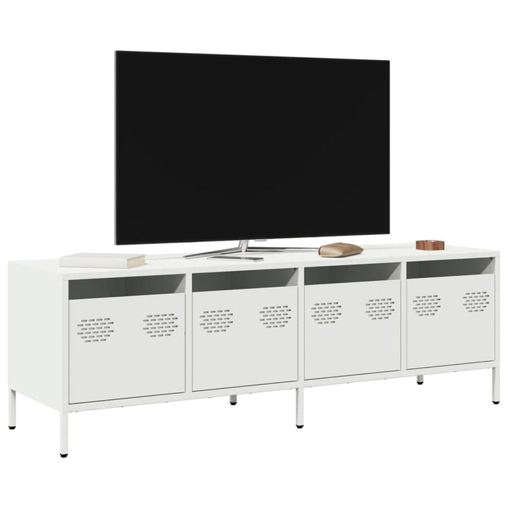 Tv-Schrank 135X39X43,5 Cm Kaltgewalzter Stahl