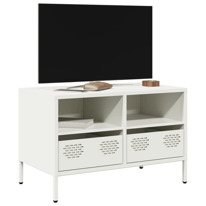 Tv-Schrank 68X39X43,5 Cm Kaltgewalzter Stahl