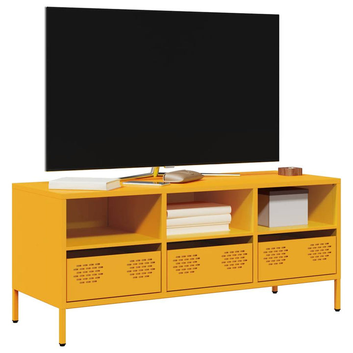 Tv-Schrank 68X39X43,5 Cm Kaltgewalzter Stahl