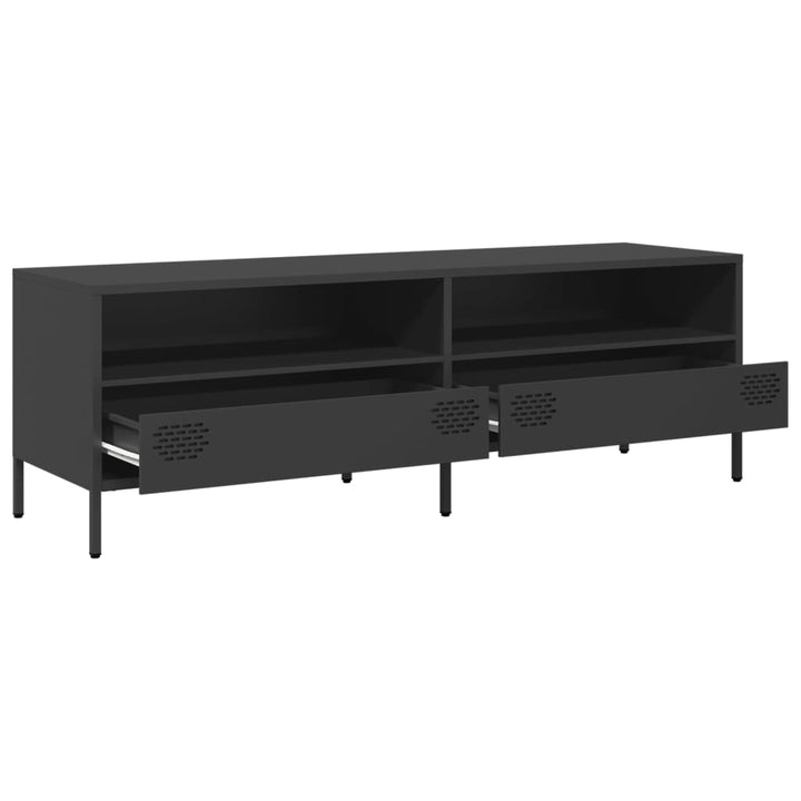 Tv-Schrank 135X39X43,5 Cm Kaltgewalzter Stahl