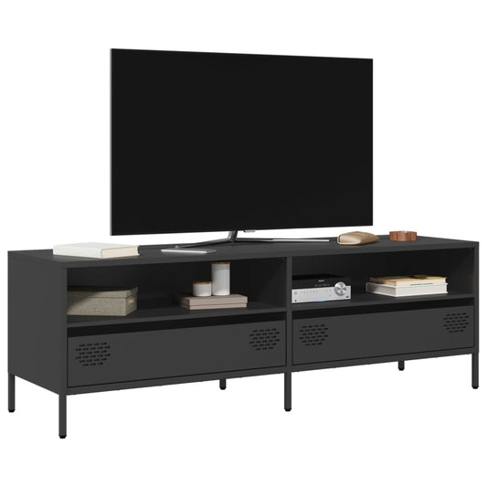 Tv-Schrank 135X39X43,5 Cm Kaltgewalzter Stahl