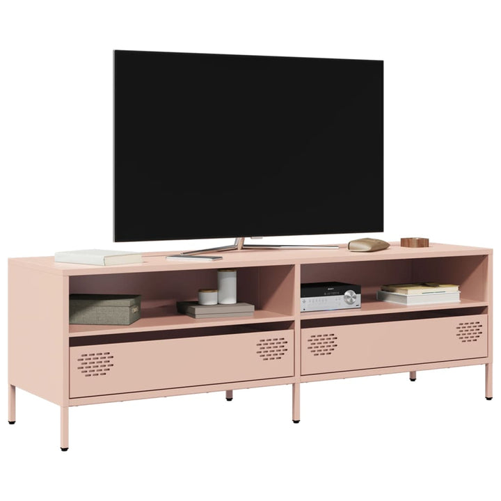 Tv-Schrank 135X39X43,5 Cm Kaltgewalzter Stahl