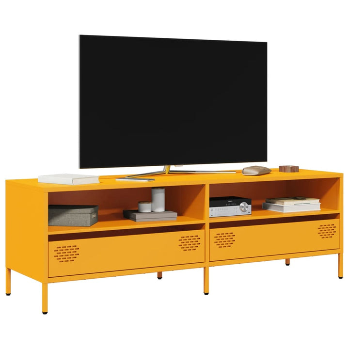 Tv-Schrank 135X39X43,5 Cm Kaltgewalzter Stahl