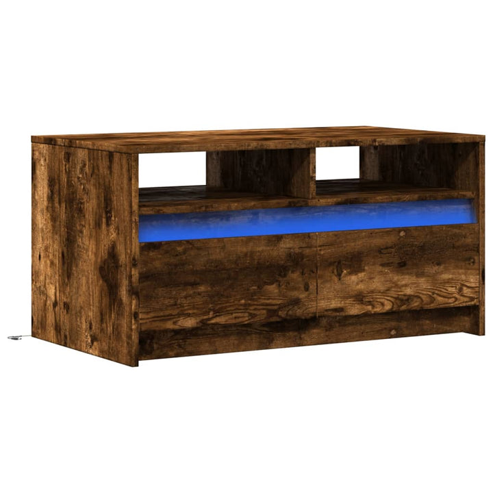 Led-Couchtisch Holzwerkstoff