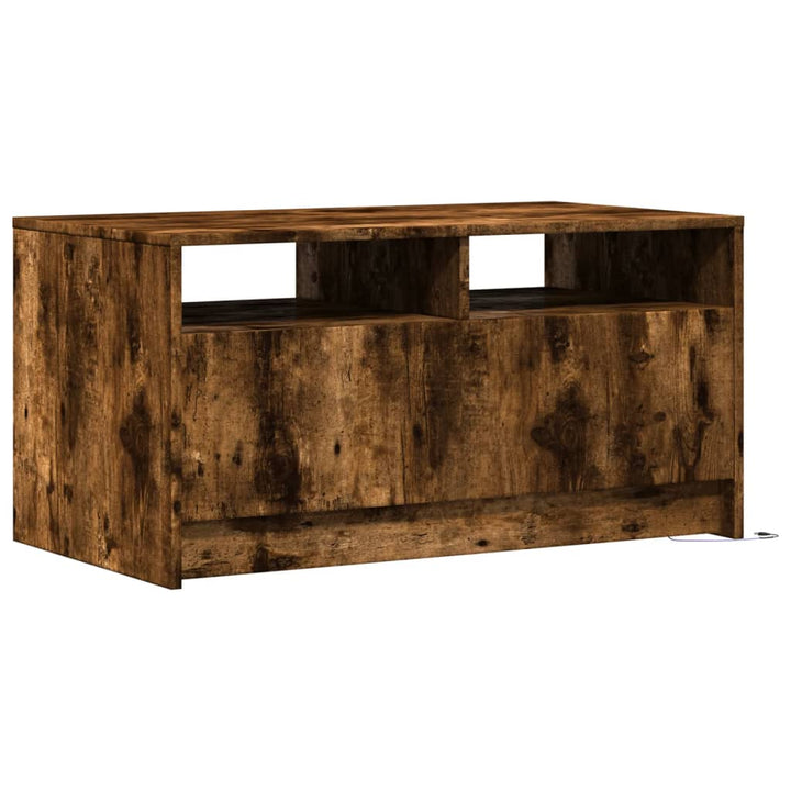 Led-Couchtisch Holzwerkstoff