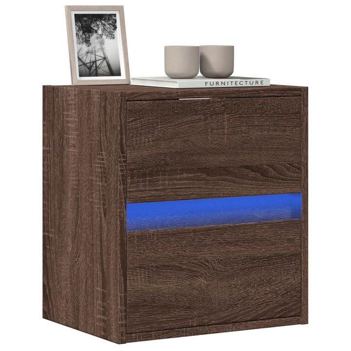 Tv-Wandschrank Mit Led 180X31X45 Cm