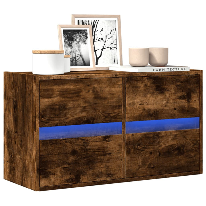 Tv-Wandschrank Mit Led 180X31X45 Cm