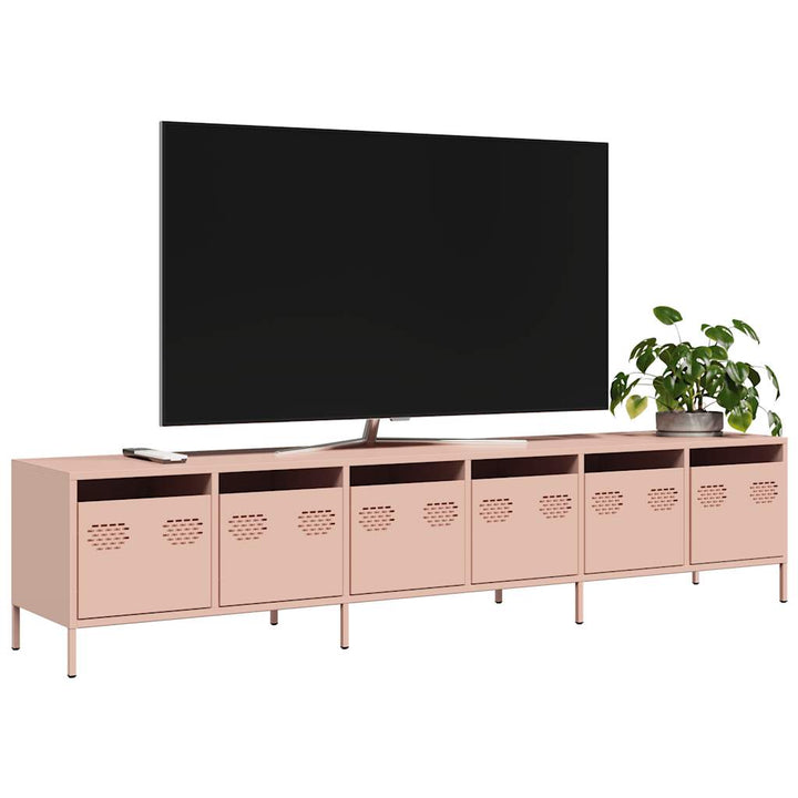 Tv-Schrank 135X39X43,5 Cm Kaltgewalzter Stahl