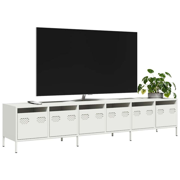 Tv-Schrank 135X39X43,5 Cm Kaltgewalzter Stahl