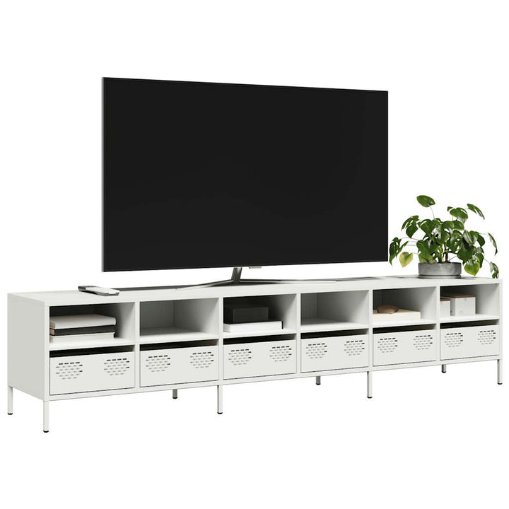 Tv-Schrank 68X39X43,5 Cm Kaltgewalzter Stahl