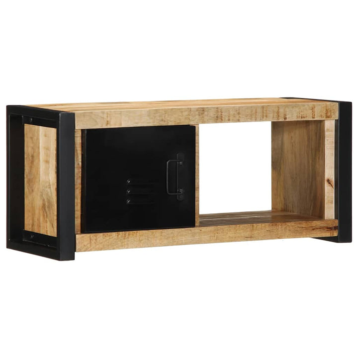 Tv-Schrank 80X30X35 Cm Massivholz Altholz