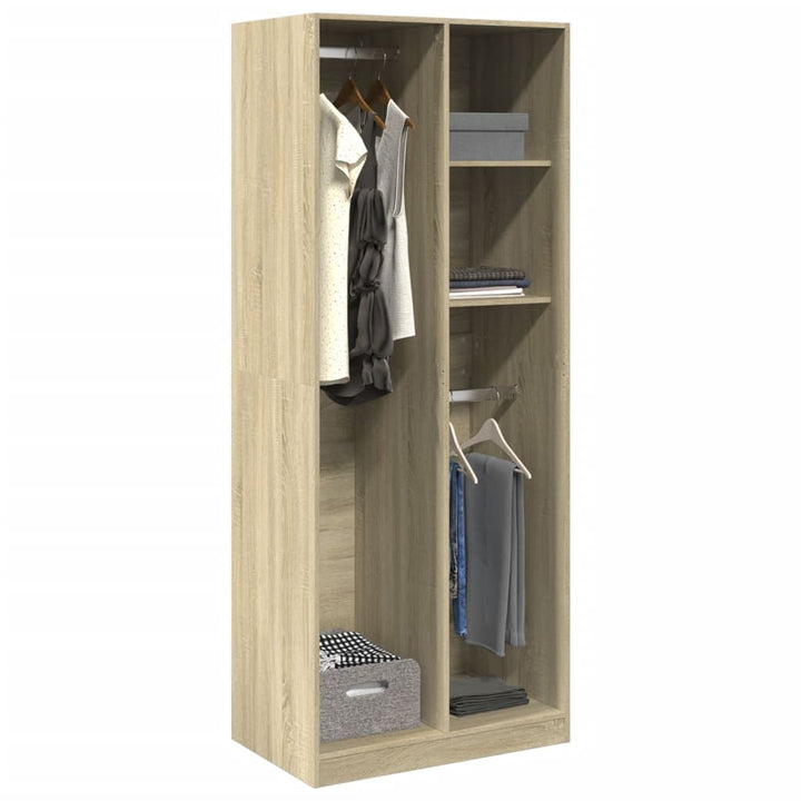 Kleiderschrank Sonoma-Eiche Holzwerkstoff Sonoma Eiche