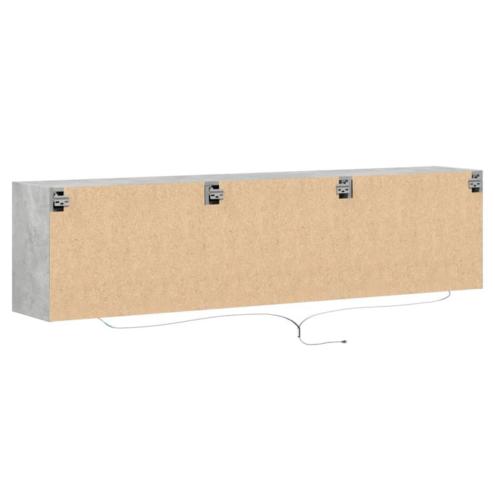 Tv-Wandschrank Mit Led 180X31X45 Cm