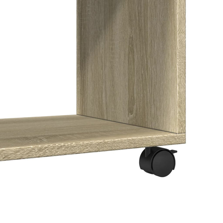 Rollschrank Sonoma-Eiche 72X33X42,5 Cm Holzwerkstoff