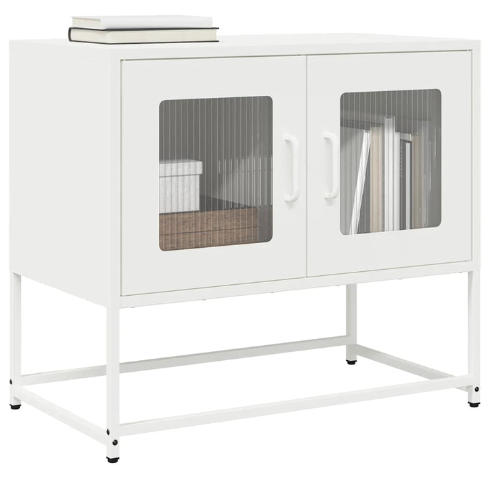 Tv-Schrank 68X39X60,5 Cm Kaltgewalzter Stahl