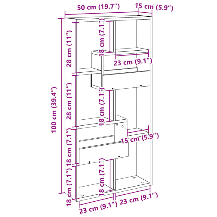 Wandschrank Holzwerkstoff