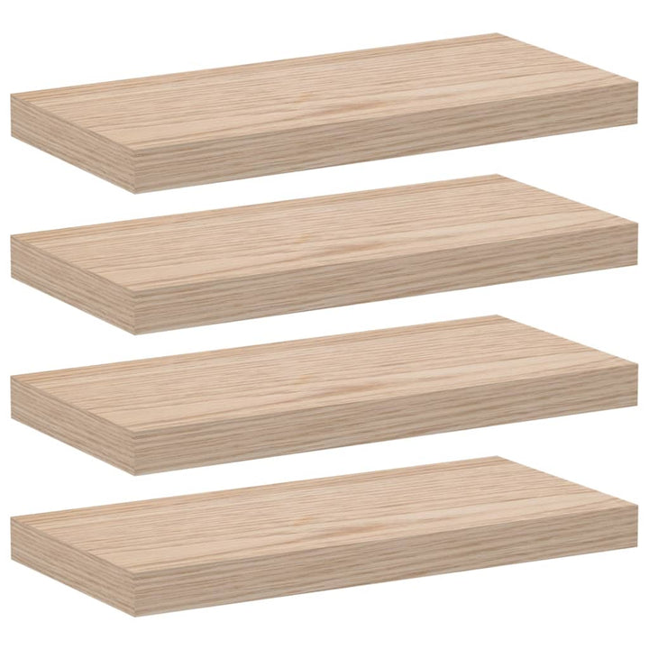 Schweberegale 4 Stk. 50X23,5X4 Cm Holzwerkstoff