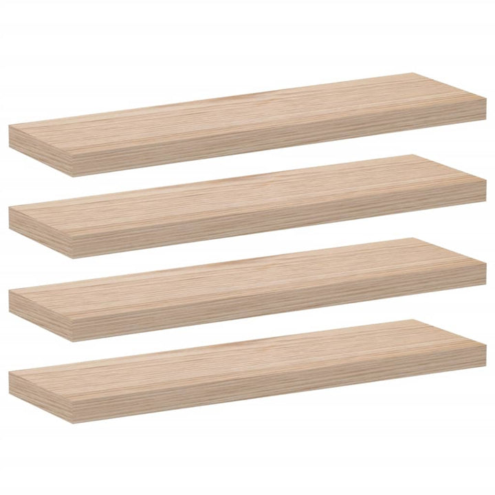 Schweberegale 4 Stk. 80X23,5X4 Cm Holzwerkstoff