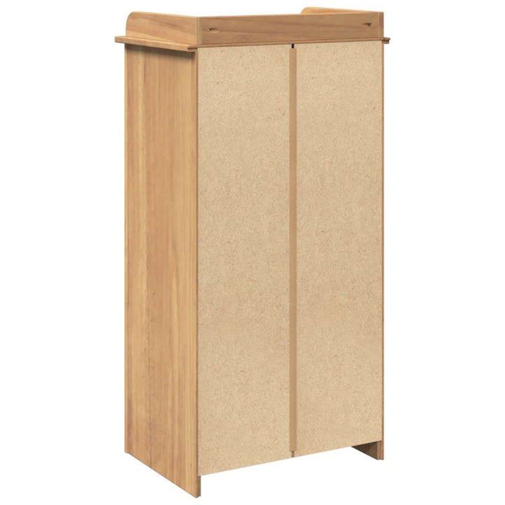 Weinschrank Panama 57X40X111,5 Cm Massivholz Kiefer