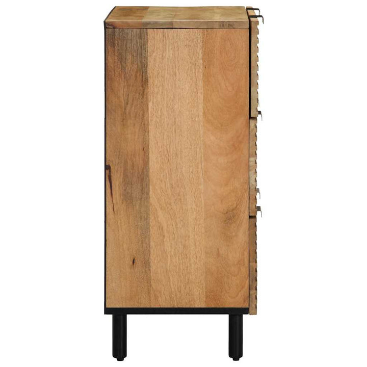 Sideboards 2 Stk. 60X33X75 Cm Massivholz Mango