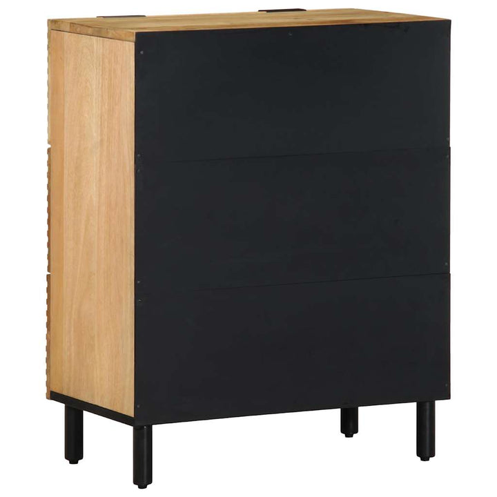 Sideboards 2 Stk. 60X33X75 Cm Massivholz Mango