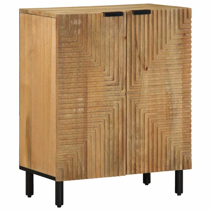 3-Tlg. Sideboards 60X33X75 Cm Massivholz Mango