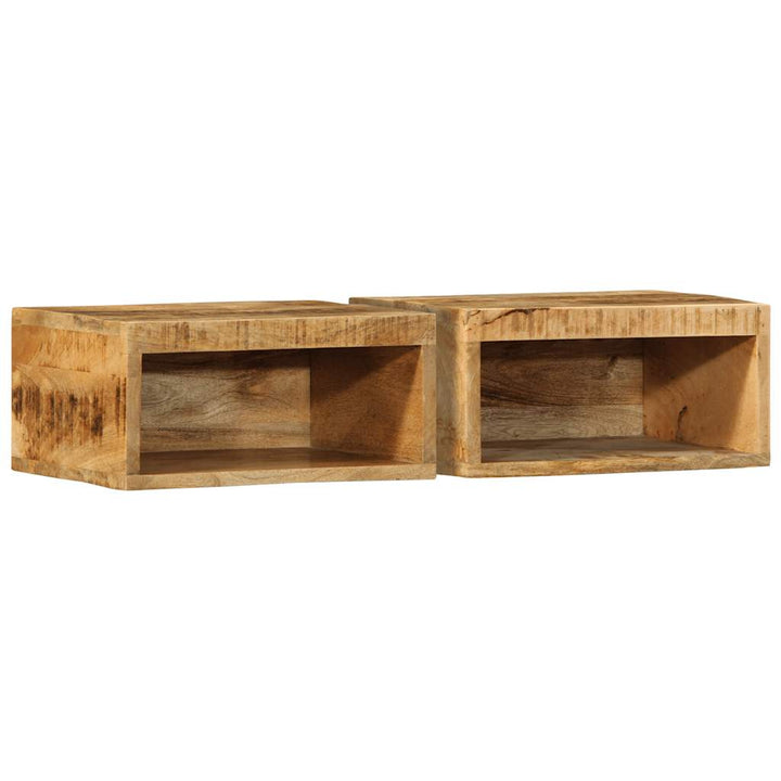 Tv-Wandschrank 40X30X19 Cm Massivholz Akazie