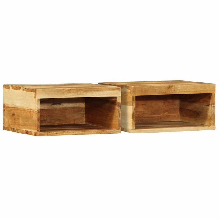 Tv-Wandschrank 40X30X19 Cm Massivholz Akazie