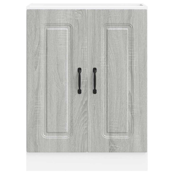 Spülenunterschrank Kalmar 60X46X81,5 Cm Grau Sonoma