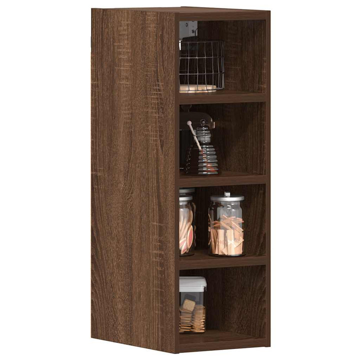 Hängeschrank Braun Eichen-Optik 60X31X60 Cm Holzwerkstoff Braune Eiche