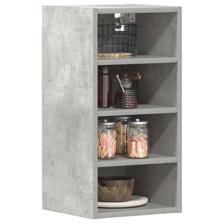 Schubunterschrank 30X46X81,5 Cm Holzwerkstoff Betongrau