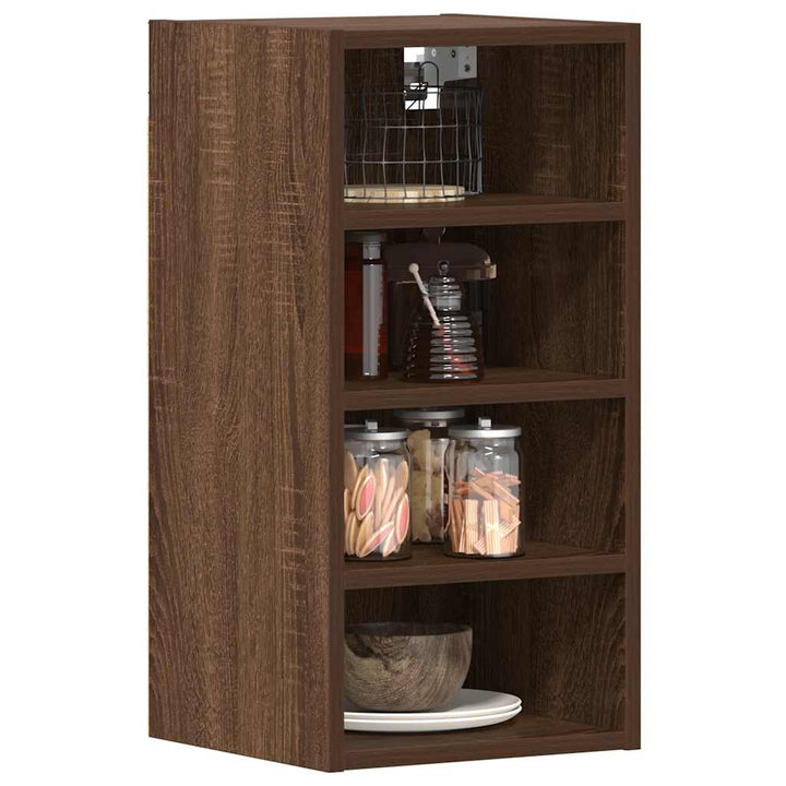 Hängeschrank Braun Eichen-Optik 60X31X60 Cm Holzwerkstoff Braune Eiche