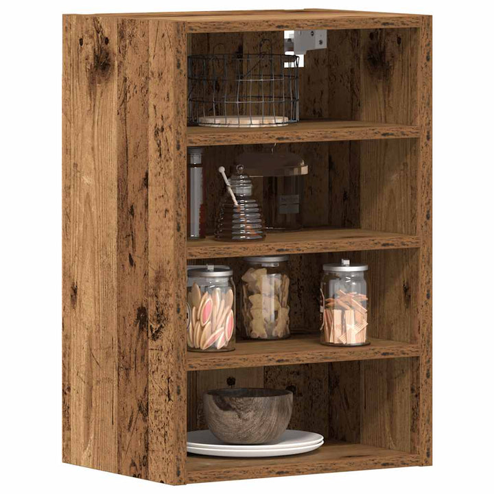 Hängeschrank -Optik 80X31X60 Cm Holzwerkstoff Altholz