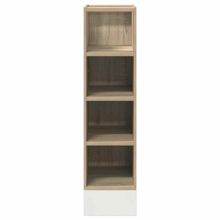 Unterschrank Sonoma-Eiche 20X44,5X81,5 Cm Holzwerkstoff Sonoma Eiche